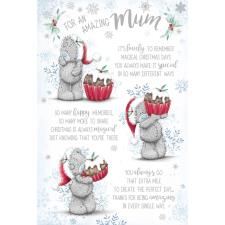 Amazing Mum Verse Me to You Bear Christmas Card Image Preview